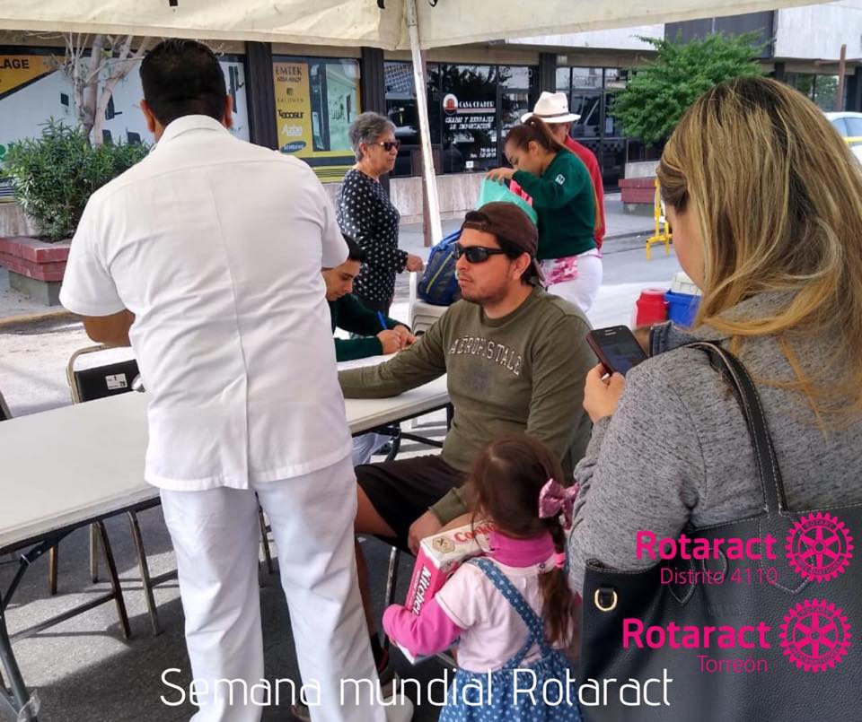 RotaractTorreon's tweet photo. Agradecemos el apoyo de la clínica U.M.F #66 IMSS y la clínica UNEME CAPASITS por la colaboración y apoyo al club para esta buena causa. 

Recuerda que tú bienestar es lo más importante, chécate❣️ 
#AltoImpacto #SMRMexico2020 #WorldRotaractWeek #Rotaract ⚙️ https://t.co/Eo8wPVUgFT