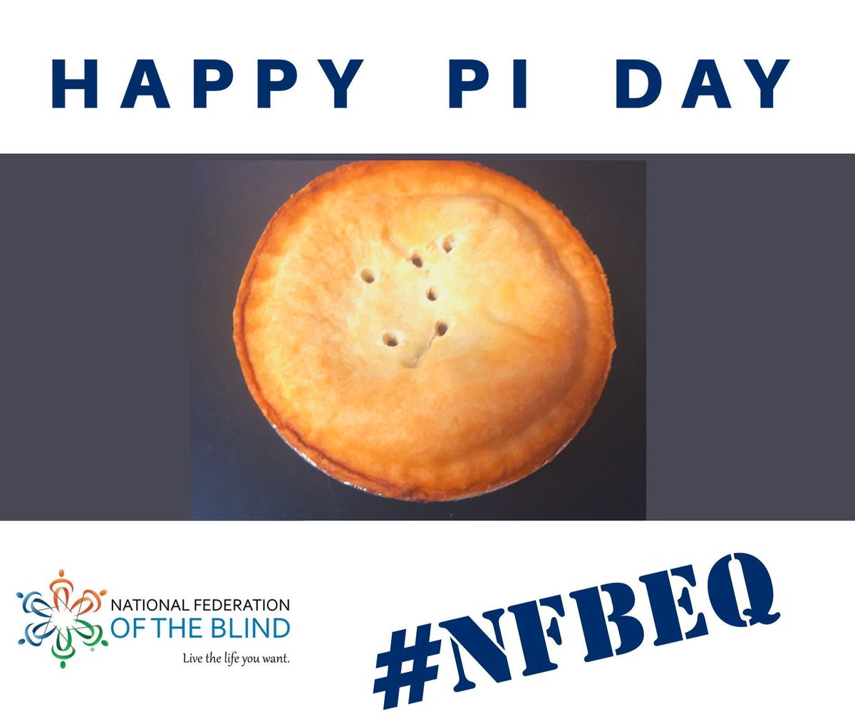 NFB_voice's tweet photo. #HappyPiDay! The #NFBEQ summer program brings blindness skills full circle while letting students grades 9-12 explore #STEM. Don’t miss this amazing week-long program, apply at https://t.co/BMKCHuYV4N #Learning #AlternativeTools https://t.co/cmbe3jplYd
