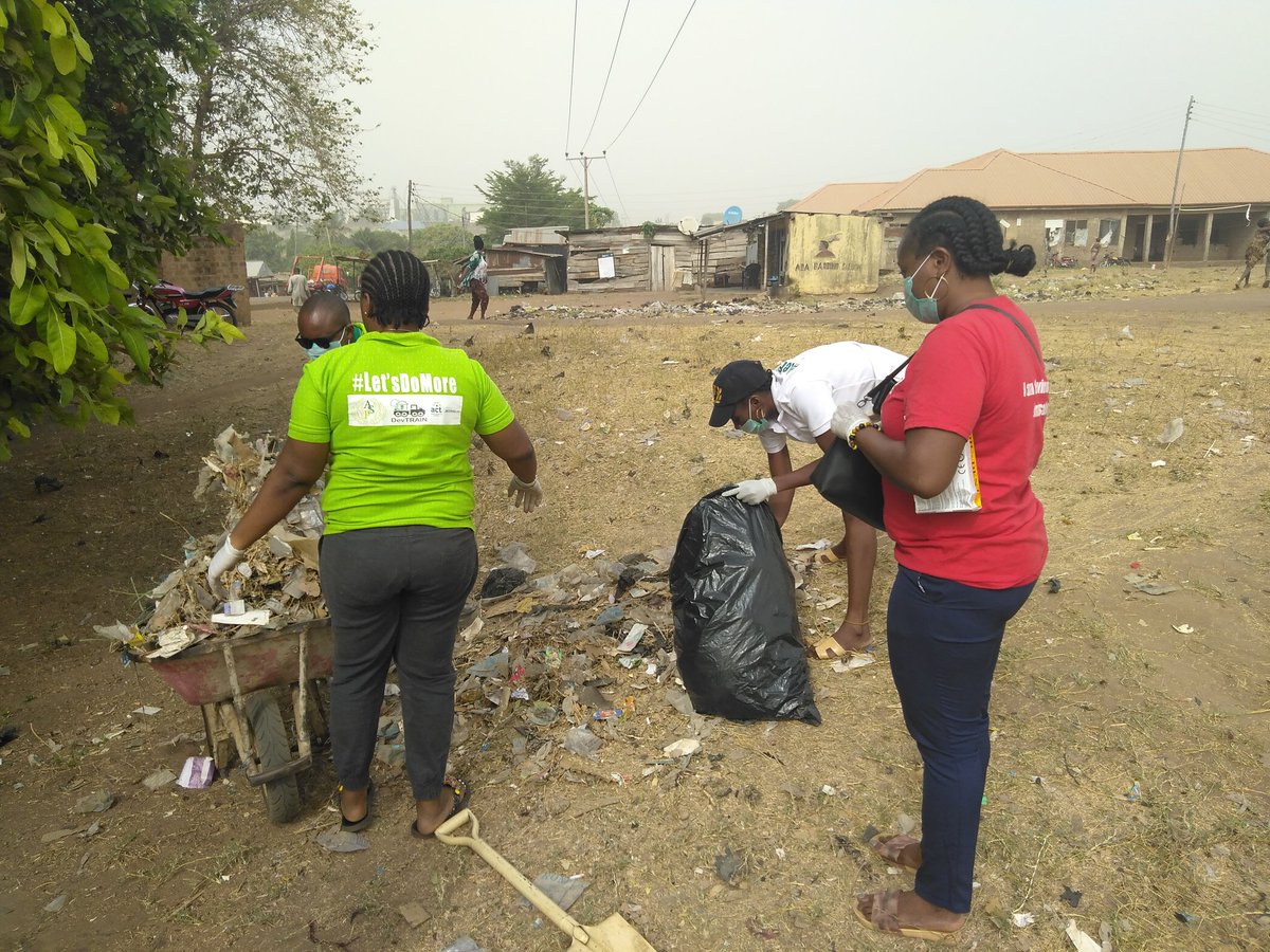 Angelfoundatn's tweet photo. A clean #environment is achievable for all, we are committed to achieving this goal!! #CleanUp @ Ichuwa community North Bank Makurdi. #CLCAP @Angelfoundatn
@DevTrainNg
Financial and Technical Support from @ACTFoundation_ #LetsDoMore https://t.co/LMnjM44lJT