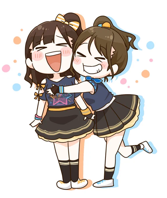 CYaRon!ちゃん1stのアンコールの時の
⚓️にギュってされて??✨な表情してた? 
