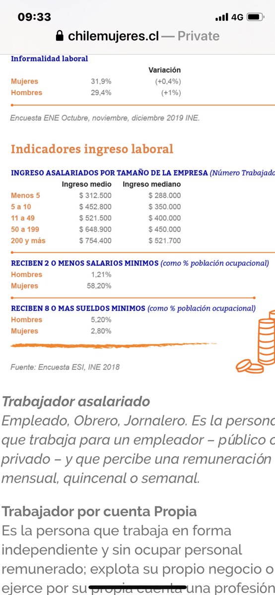 CCMLMA's tweet photo. Mauro no las vez por que recién en el 97 se cambió el codigo del trabajo que prohibía a las mujeres hacer trabajo de “fuerza”. Pero en chuqui hay una mantenedora desde el 71 que recién Jubiló.. por ejemplo. Estos cambios vienen de a poco y son muy importantes. Mira estos datos. https://t.co/Qmuj7N1IpJ