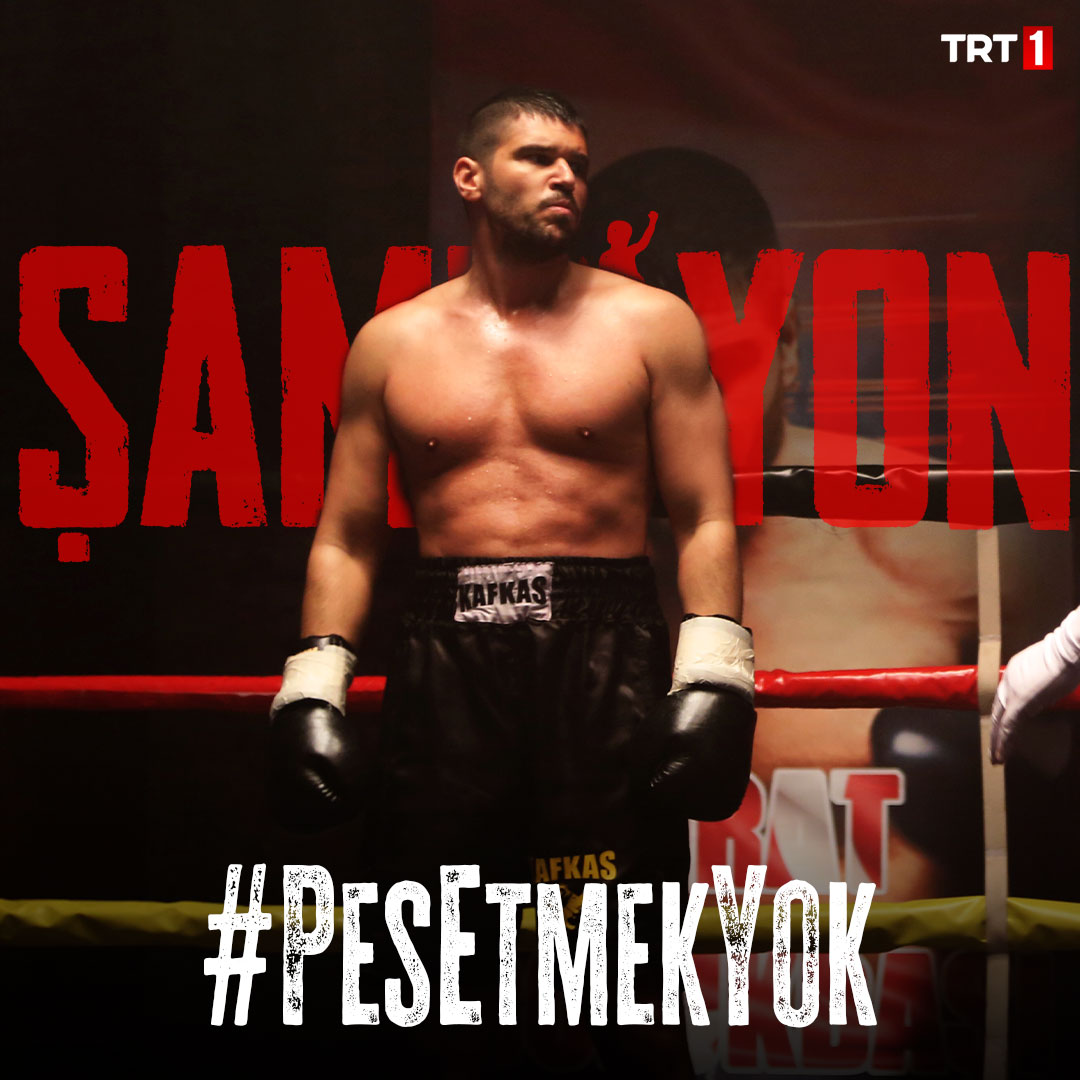Bu akşam #PesEtmekYok diyoruz 🥊

<a href="/trt1/">TRT 1</a> #Şampiyon 🥊