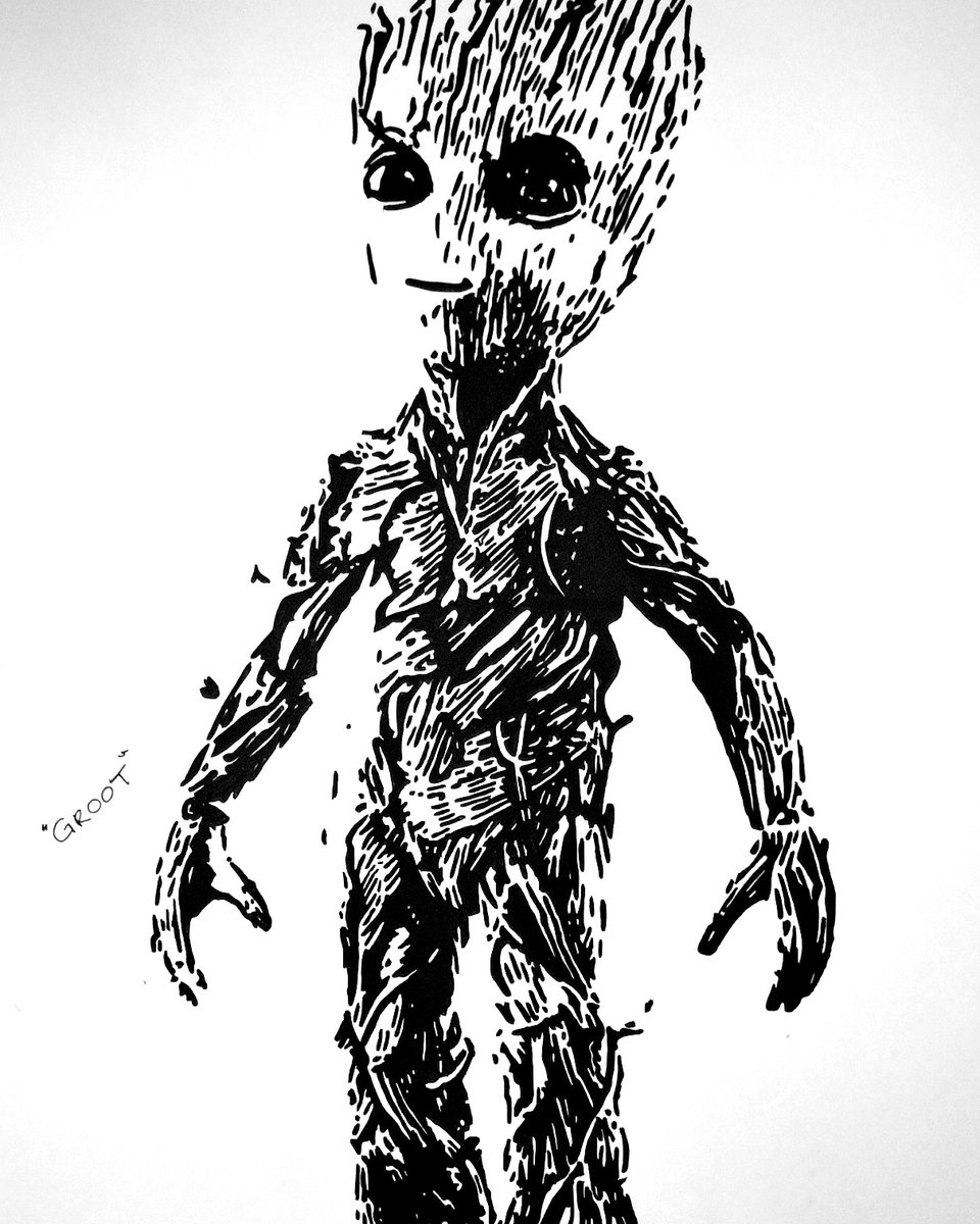 Rah_Rah1982's tweet photo. He is Groot 🌱 Love this lil guy 😍💕🎬🎨 #guardiansofthegalaxy #comics #marvelcomics #iamgroot #groot #babygroot https://t.co/ipAU54Qt9y