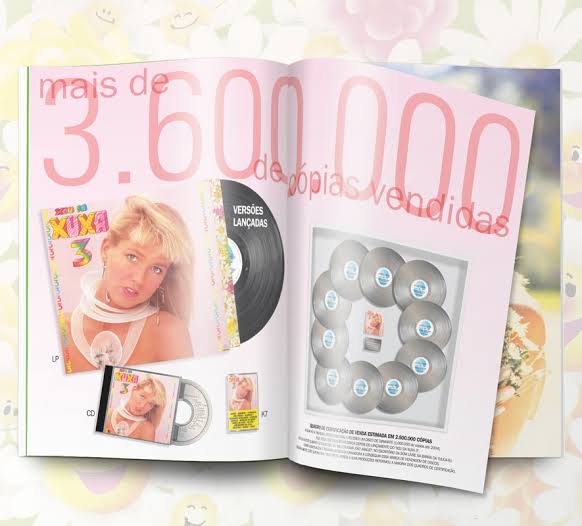 • Bônus #1Xuxa está presente no Guiness Book. O "Xou da Xuxa 3" é o álbum feminino mais vendido do Brasil e o material infantil mais vendido no mundo. Isso lhe rendeu o recorde. Estima-se que já tenha passado das 4kk cópias vendidas."Ilariê" foi o primeiro single do álbum.