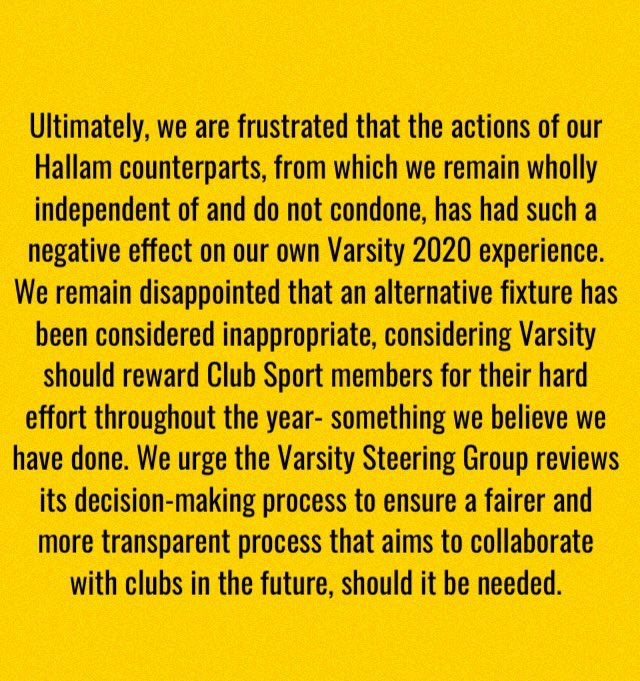 Sheffield University Men’s RFC tweet media