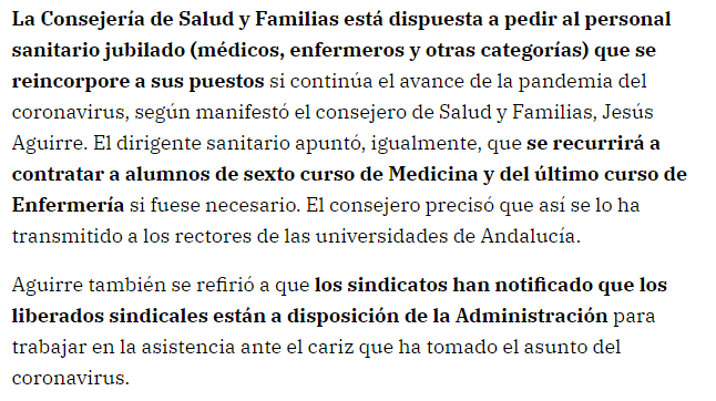 JoanmiMmc's tweet photo. Atención, porque algunas comunidades autónomas estarían contemplando la posibilidad de contratar estudiantes de 6º de Medicina y 4º de Enfermería. #COVID19 https://t.co/d4rsnaMJu1
