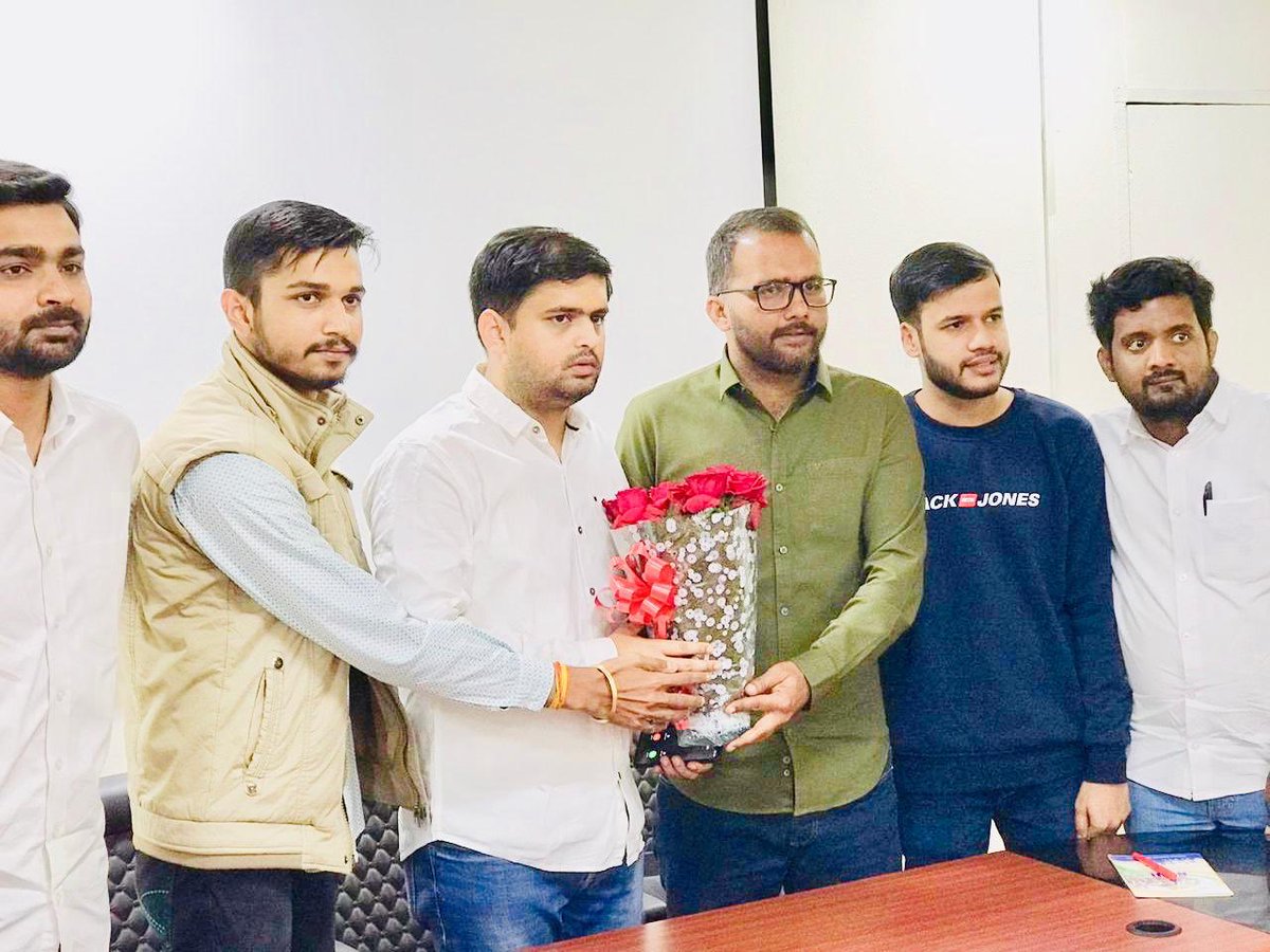 Manoj Lubana (mouji) (@lubanamanoj) on Twitter photo About the recently concluded National social media meeting, I'd like to give a special mention of thanks to National vice chairmen SM <a href="/HarshBisaria/">Harsh Bisaria</a> & <a href="/neuroayush/">Ayush Sharma</a> for their contribution towards the meeting successful and for the hard work they put day in & day out. <a href="/Neerajkundan/">Neeraj Kundan</a> About the recently concluded National social media meeting, I'd like to give a special mention of thanks to National vice chairmen SM <a href="/HarshBisaria/">Harsh Bisaria</a> & <a href="/neuroayush/">Ayush Sharma</a> for their contribution towards the meeting successful and for the hard work they put day in & day out. <a href="/Neerajkundan/">Neeraj Kundan</a>