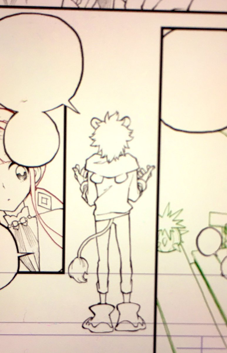 やっと描ける日が来ました。僕の大好きならいが君(早く描きたくて原稿が順調に進んでるw) 