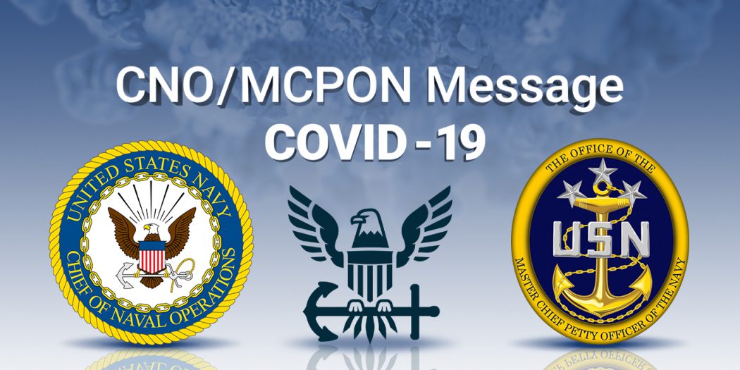 USNavyCNO's tweet photo. Shipmates, the spread of the coronavirus is something we are taking very seriously. Our #1 concern is your health &amp; safety. We need to exercise an abundance of caution as our understanding of the coronavirus evolves. Stay safe, Shipmates. Our nation &amp; @USNavy ​depends on you. https://t.co/UAEaHVVCi5