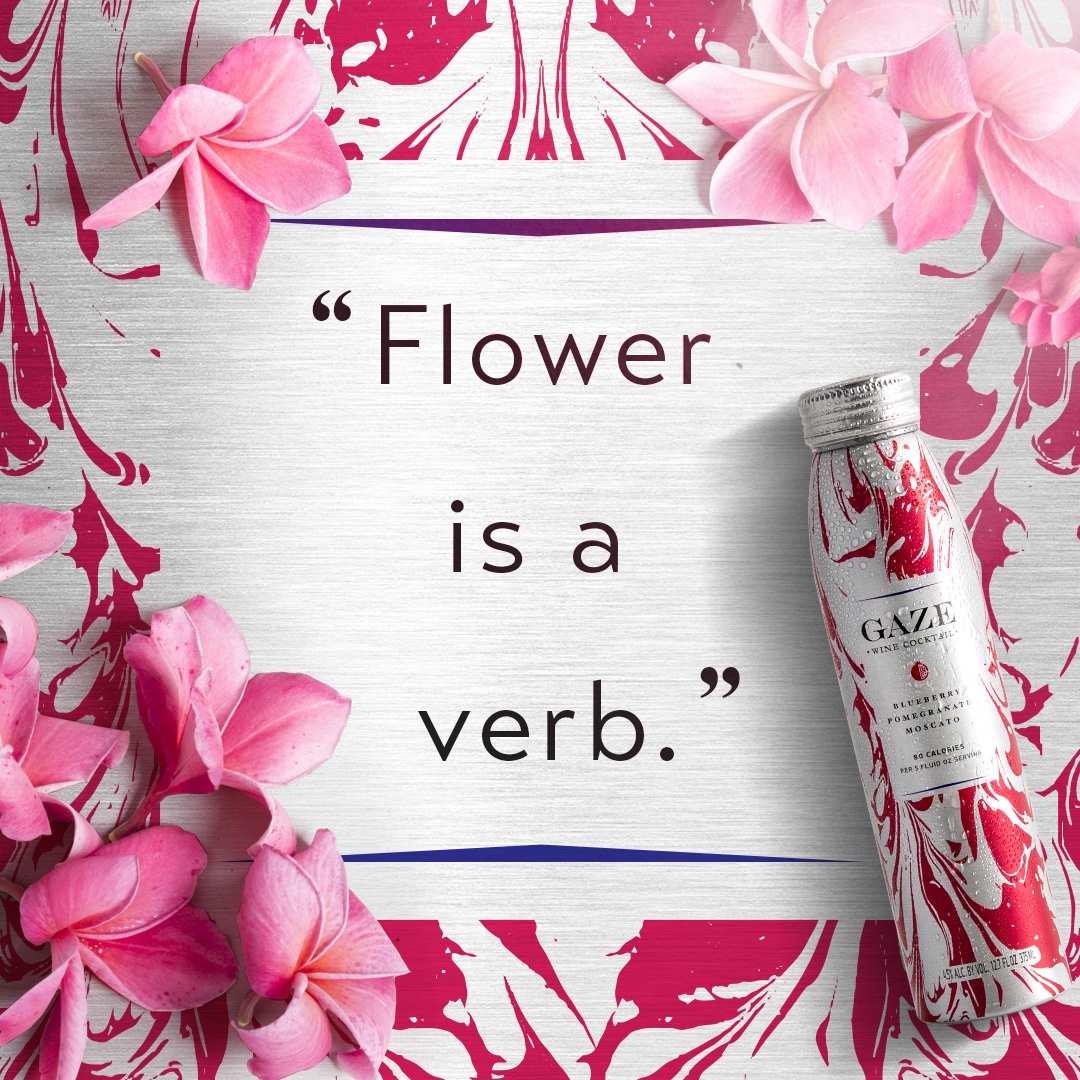 In this time of year, it's important that we, too, can blossom into the person we want to be. 🌸
#GAZEWineCocktails #DrinkInTheMoment