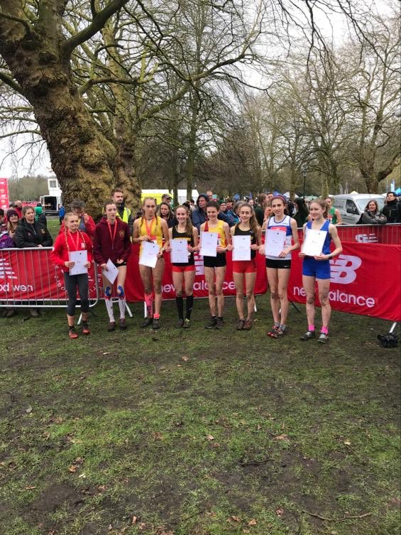 A fantastic 4th and 6th places in the country for Grace and Holly! Good representation from Cheshire in the top 8! 🎽🏃🏽‍♀️