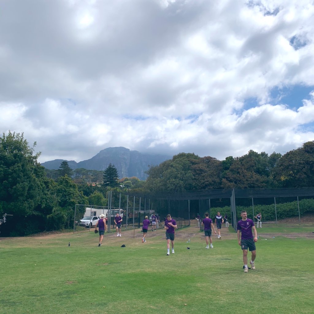 lboroUCCE's tweet photo. Tough first training session in the heat for the Llads at least the view makes up for it....prepping for the first game vs @CardiffMCCU tomrorow! #Llads #InTheMixer https://t.co/EN6IF5Cs5P