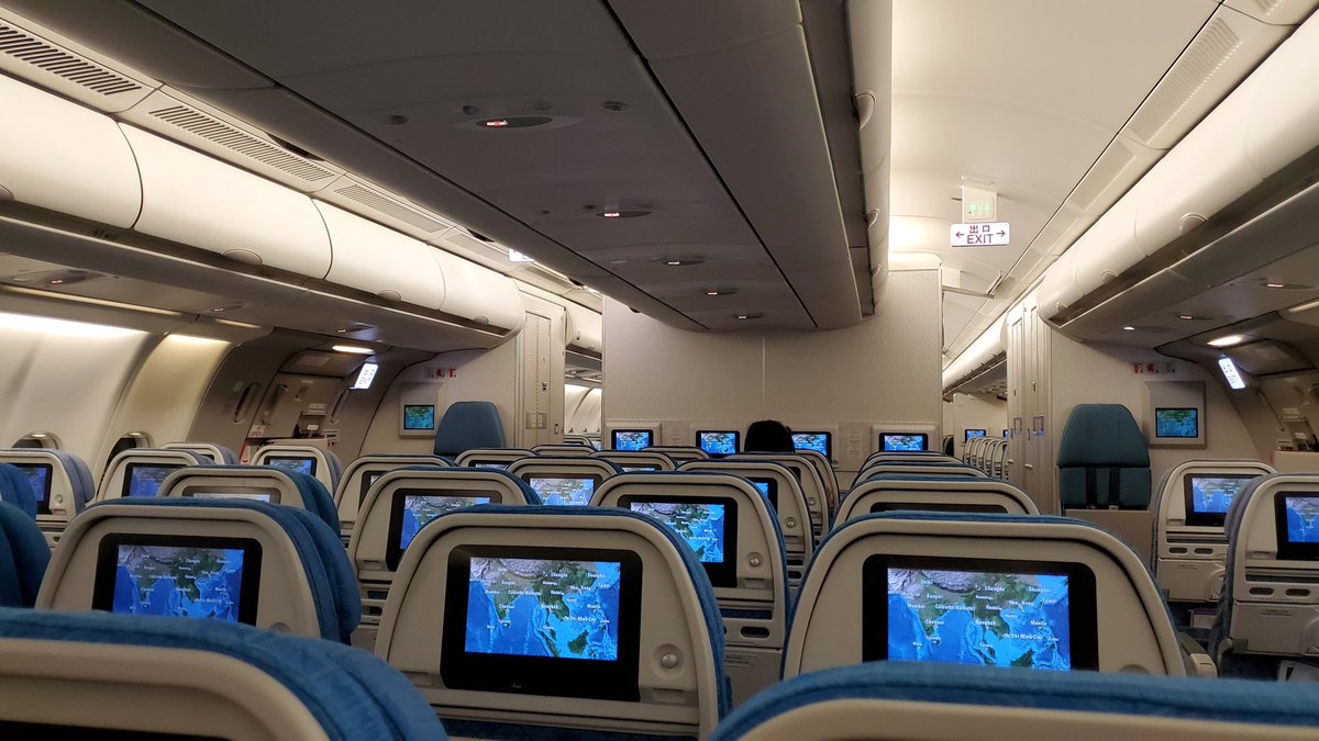 elangoyk's tweet photo. #GhostFlight #HongKong #Chennai #Cathay @cathaypacific Thanks Cathay for flying us in this critical situation. I'm grateful to your service. https://t.co/T1KPT78CaU