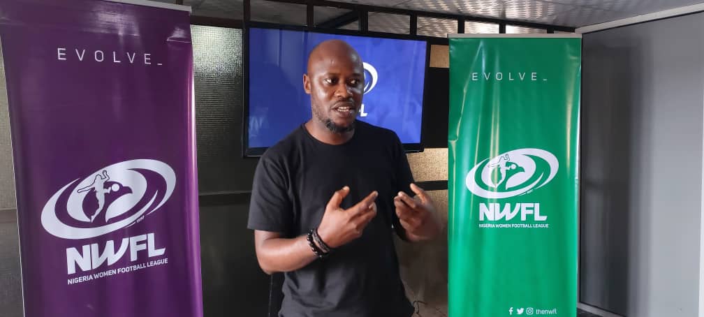 TheNWFL's tweet image. Mr Telema Davies, Head of Product Innovations TwoReport Limited , a data advisory and market research firm is our second Resource Person this afternoon. 

His topic of discussion with the participants is "Data and the game". 

#NWFLMediaOfficersSeminar
#NWFLEvolve.