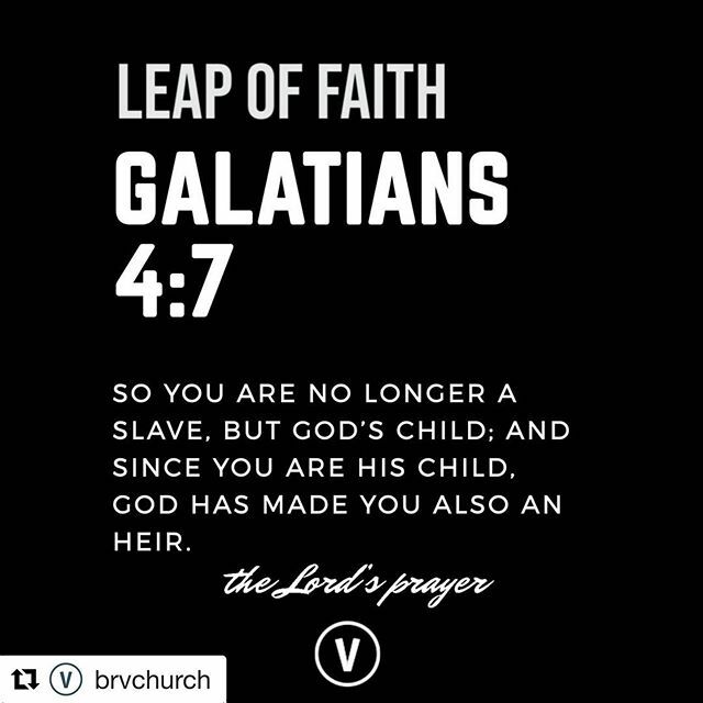 BRVyouth's tweet photo. #Repost @brvchurch with @get_repost
・・・
BRV will be spending the next 6 weeks focusing on how the Lord's prayer works in communities that seek to follow Jesus, as well as reflect on the Lord's prayer in our lives. #leapoffaithvotd https://t.co/HgzS2F7LZ5