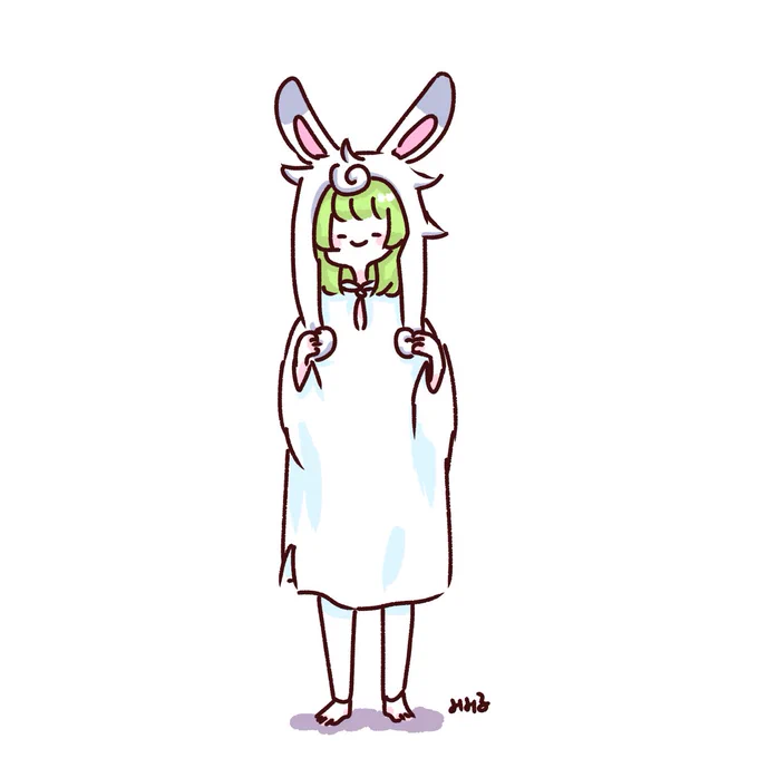 #軽い気持ちで描いたら予想以上に反響があった絵 最近のはこれかな… 
