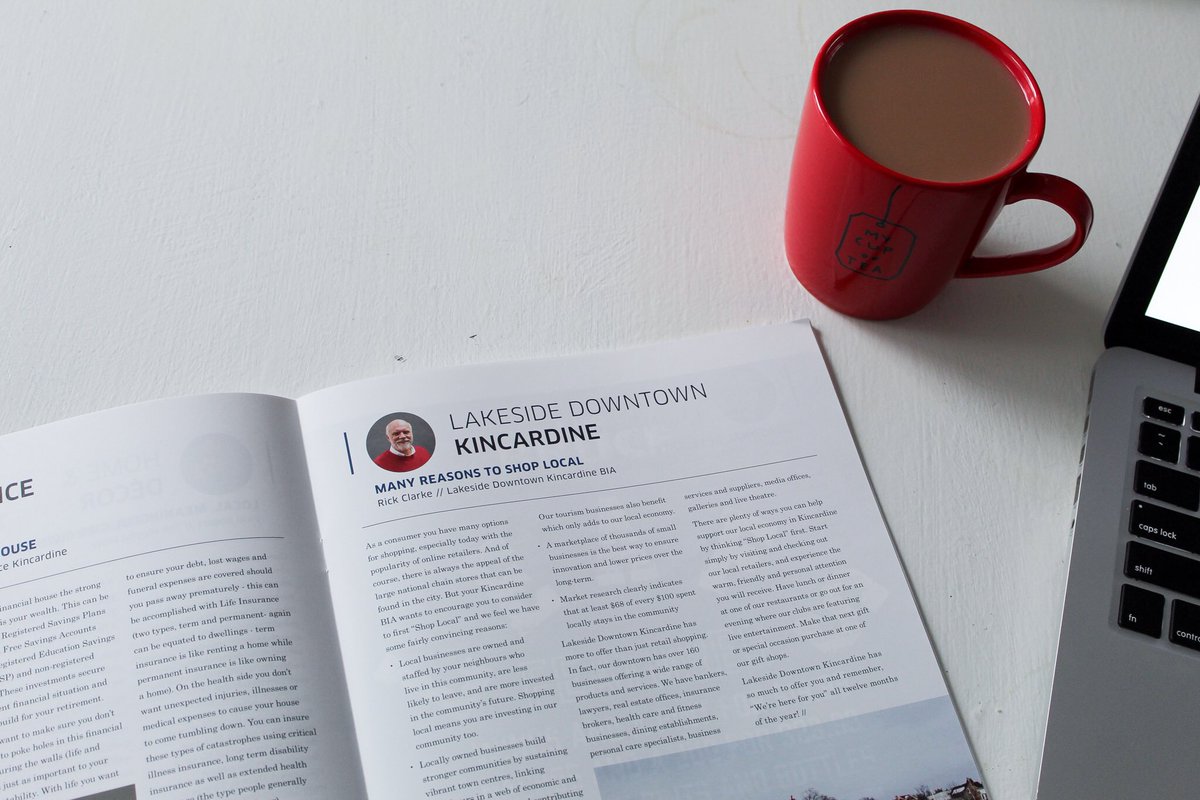 ReliancePrint's tweet photo. What better way to spend a Saturday morning than cozied up with a cup of tea and your favourite edition of Boardwalk magazine? 😍

#SaturdayMorning #SaturdayVibes #Weekend #SmallBusiness #Local #Boardwalk #DowntownKincardine #Photography https://t.co/3p0QXO3yne
