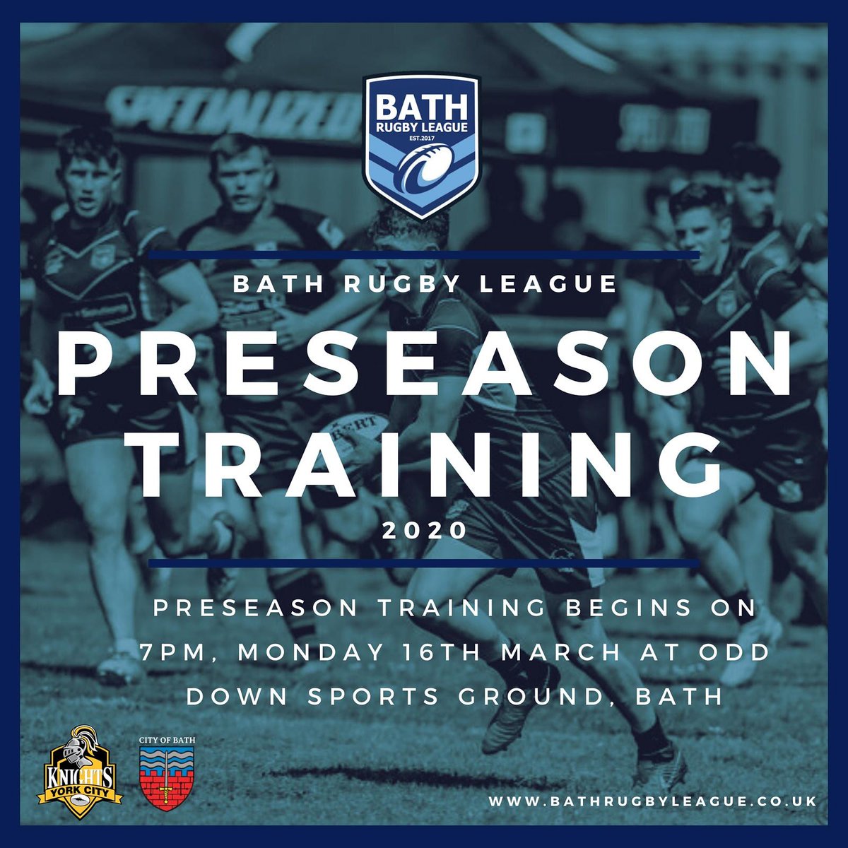 CONFIRMED - aim to kickstart our pre-season after last weeks inclement weather

New players welcome especially Union players who have never played Rugby League but are up for a new challenge to expand their rugby experience. All welcome, with a desire to improve and develop.