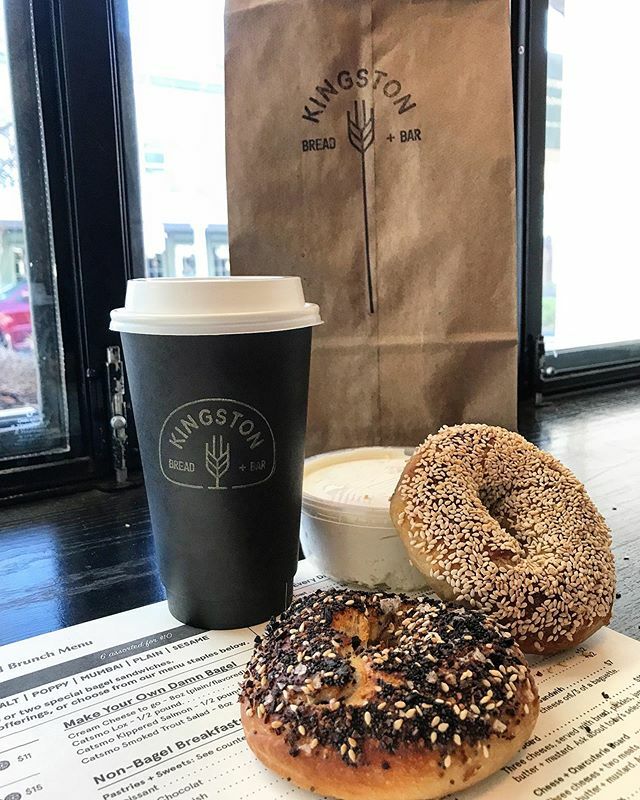 kingstonbread's tweet image. We’re open, with reduced seating, and lots of bread and bagels for here or to-go. We’ve also got cream cheese and lox packaged and ready for quick takeout or pickup, and can wrap up any of our bagel sandwiches. Stop in or give us a call! These are weird,… ift.tt/2w7Tkd9