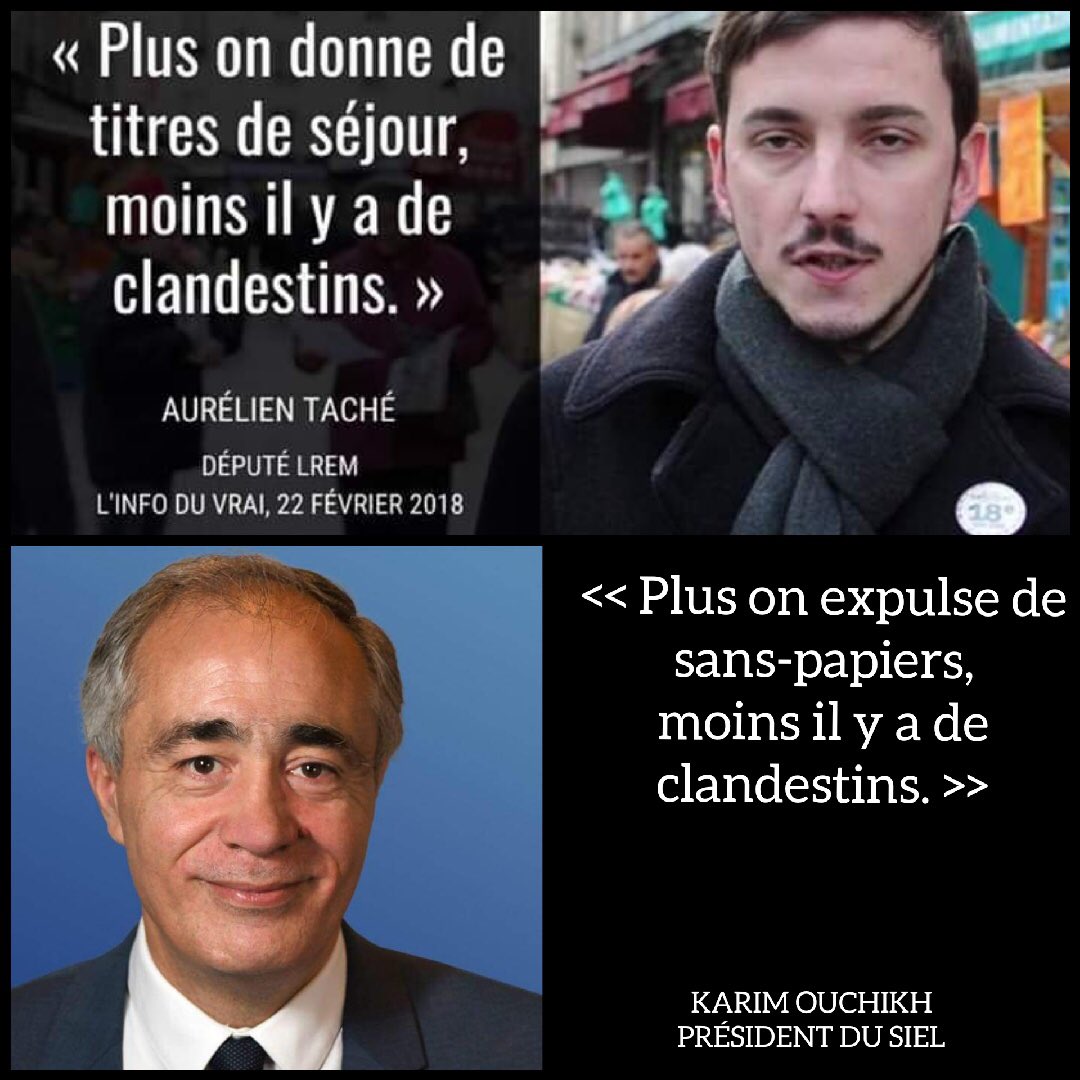 #Macron appelle à se mobiliser pour endiguer la propagation du #Coronavirus.

Ses députés se mobilisent pour régulariser l'immigration clandestine.

Le #SIEL se mobilise pour préserver les Français du double chaos sanitaire et migratoire !