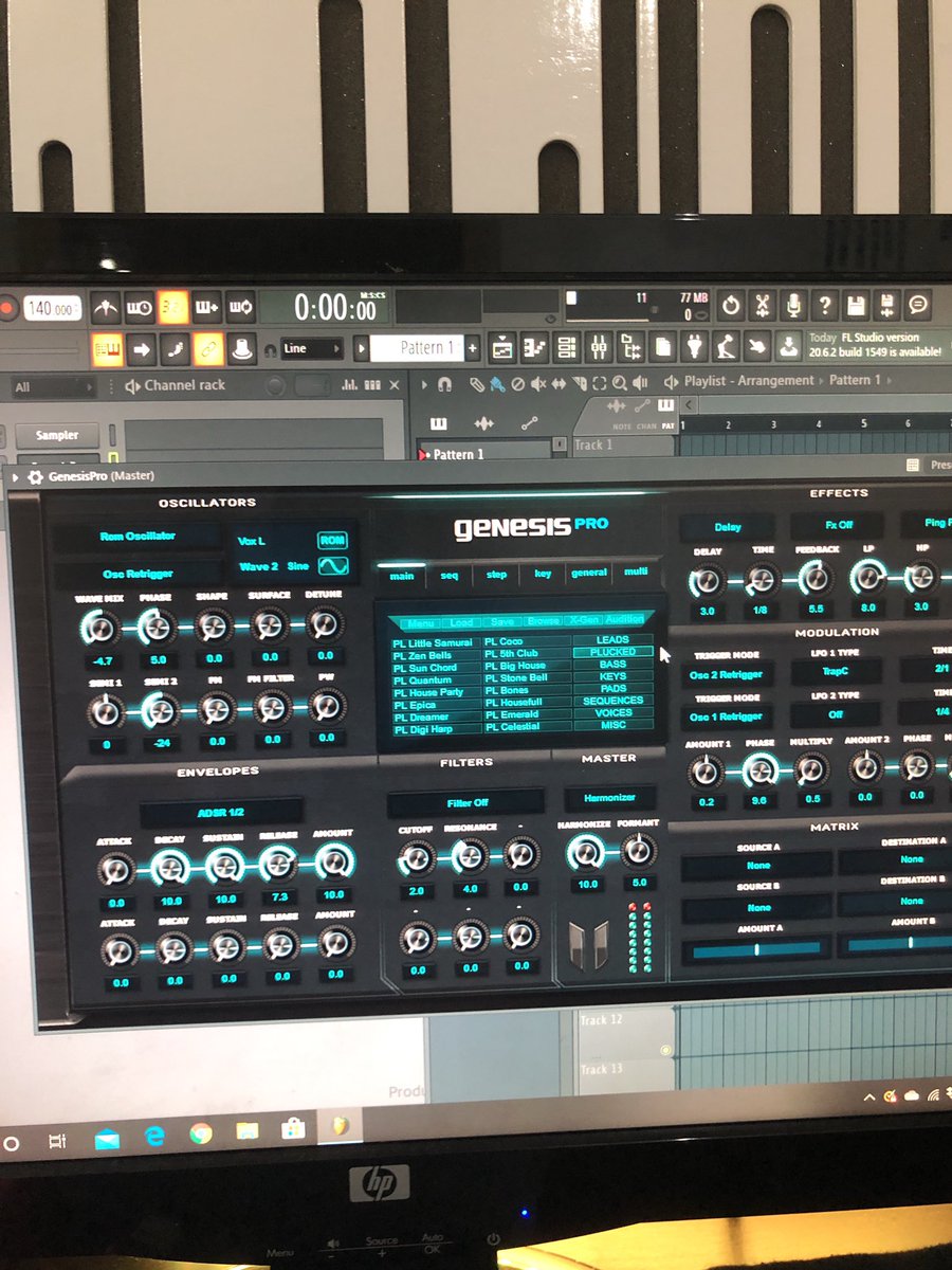 smithandbrownuk's tweet photo. Let’s see what all the hypes about....
#GenesisPro #UmmetOzcan #newsynth #vst #Producer https://t.co/Ows9fGIVmW