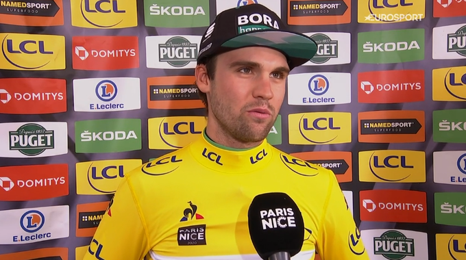 #ParisNice - Tiesj Benoot knap 2e maar Max.Schachmann is de eindwinnaar