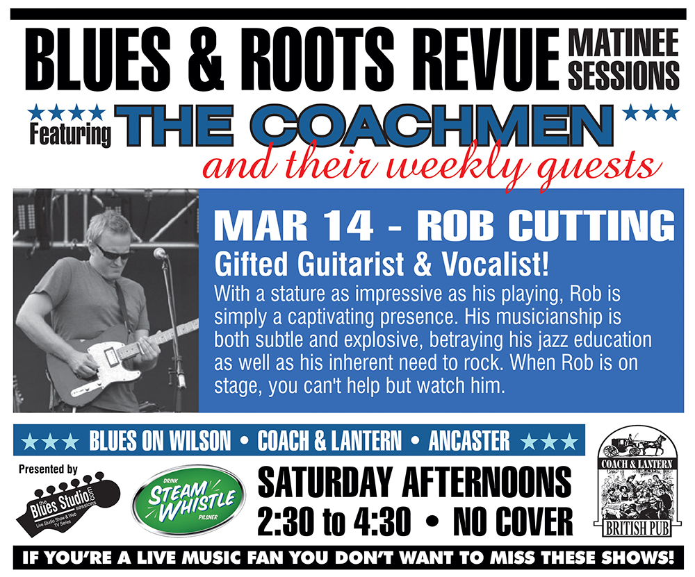TheBluesStudio's tweet photo. This afternoon at the @CoachAndLantern @robcutting https://t.co/ECbkJotL9E