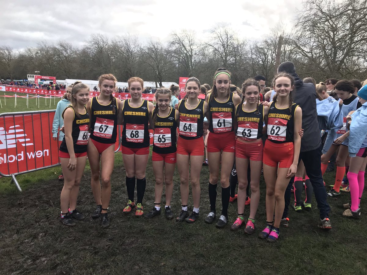 Inter boys and junior girls teams up next! <a href="/SchoolAthletics/">EnglishSchoolsAA</a>