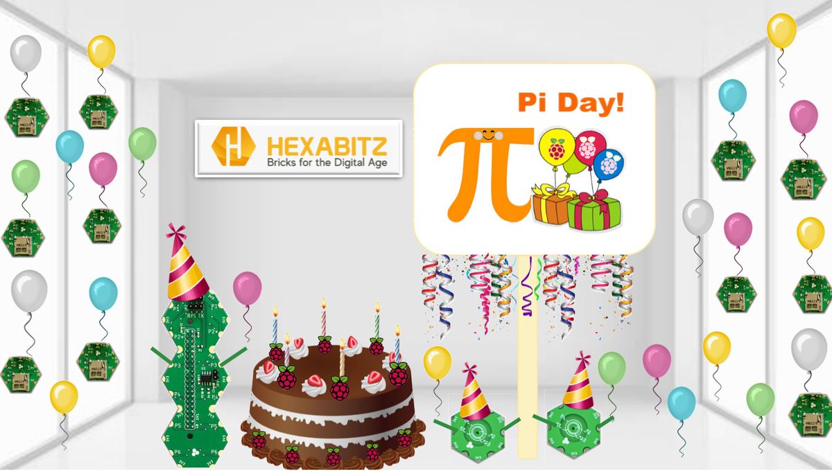 HexabitzInc's tweet photo. Connect #Hexabitz SD memory card modules to @Raspberry_Pi in horizontal and vertical configurations by Our @Raspberry_Pi Interface kit to build SD Cards Copier🤩🎉
It's #PiDay!🥧😋🎉#March14 #PiDay2020 #π #MonthOfMaking #rjam #PiParty @rjam_chat @TheMagPi @Hacksterio🎊 https://t.co/eTjstsejOM