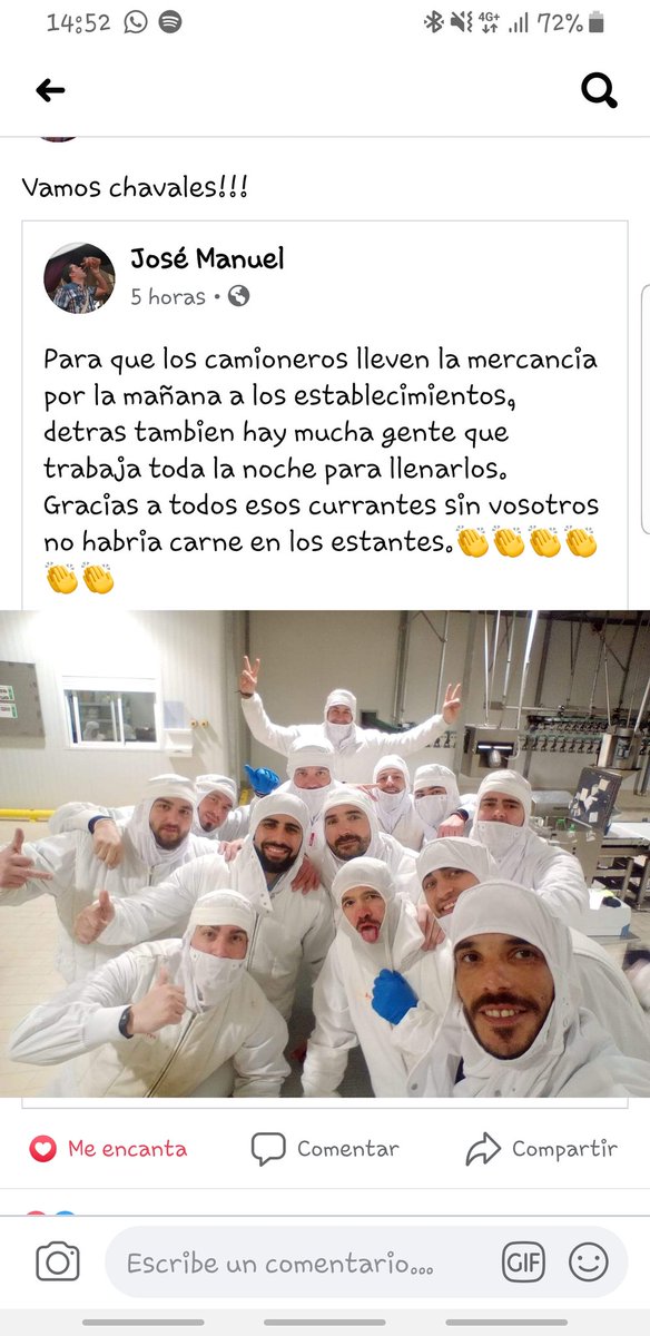 CarlosSolid's tweet photo. Bravo a todos ,aunque a penas se sepa de nosotros ,mucho sacrificio para que todos podamos abastecernos. #coronavirusEspana  #YoNoPuedoQuedarmeEnCasa https://t.co/wDSj3nU0IY