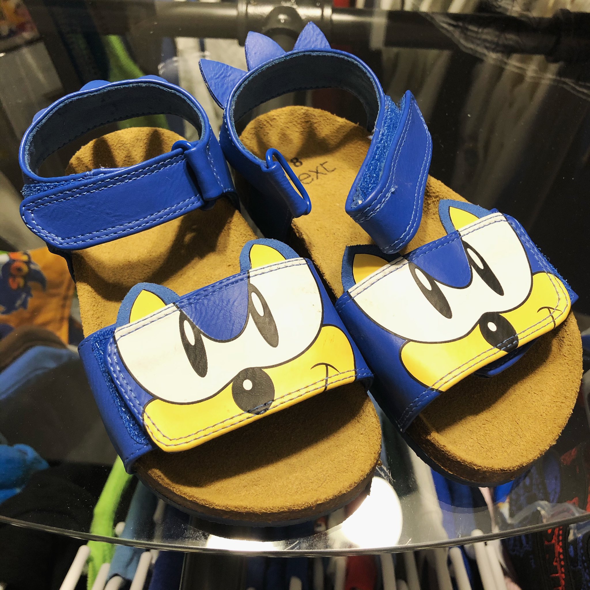 sonic the hedgehog sandals