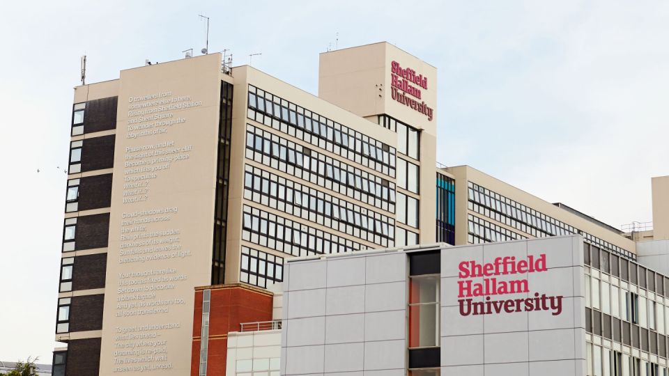 Sheffield Hallam University tweet media