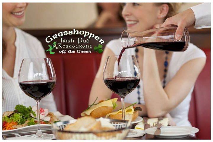 Join us for a glass of wine and a great meal!
Saturday Dinner Specials
Can be found here:
grasshoppermorristown.com/DS