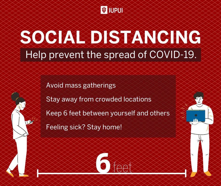 IUIndianapolis's tweet image. Help protect those at high risk by limiting your potential exposure to COVID-19. 

Learn more at coronavirus.iu.edu.