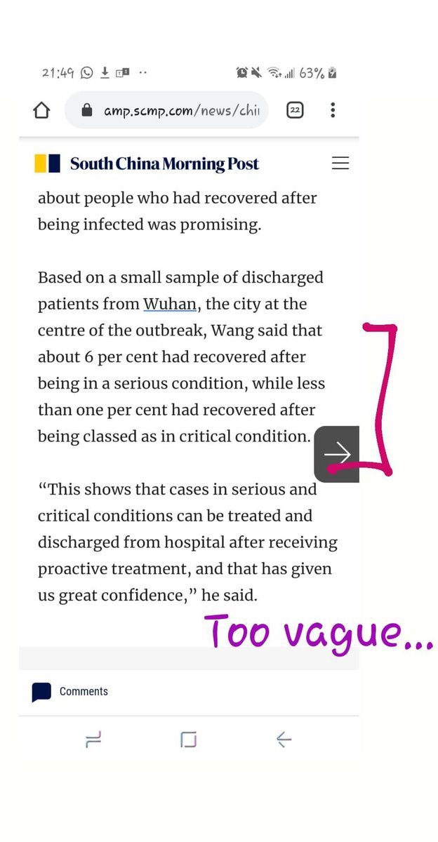 SadMoonOfJuly's tweet image. What about #recoveryrates or #recovery in general from the #coronavirus? The news aren't informing us about that, are they? 🤦‍♀️Read this
