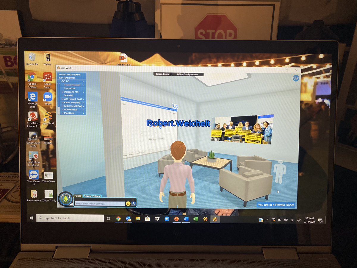 WeicheltRES's tweet photo. My eXp World Office Hours are as follows;
Monday's & Wednesday's
This is awesome...best part. Iโm still in my jammies (I know TMI ๐)
#CoronavirusIsStupid #NoTraffic #Jammies #Global #WorkFromAnywhere #eXpRealtyProud #RevShare #NextLevelRealEstate #BringingFunBack2RealEstate https://t.co/lUSzS7gaW3