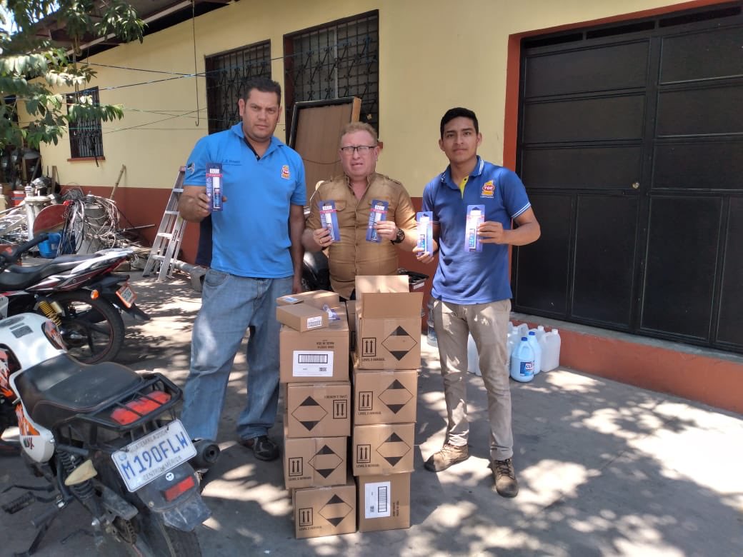 CongoGuastatoya's tweet photo. En GUASTATOYA estamos trabajando junto a nuestro equipo y otras instituciones en la prevención del Coronavirus 

Hoy adquirimos 750 unidades para su uso en las áreas municipales 

En Guasta le apostamos a la prevención https://t.co/kDr0iqRNzk