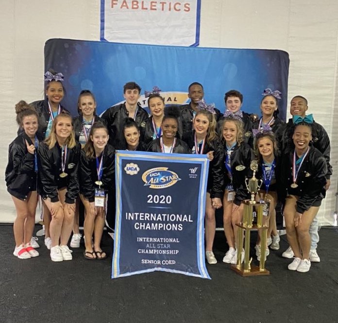COED_ELITE's tweet photo. 2020 UCA Champions ! https://t.co/Qmkj15fLhz