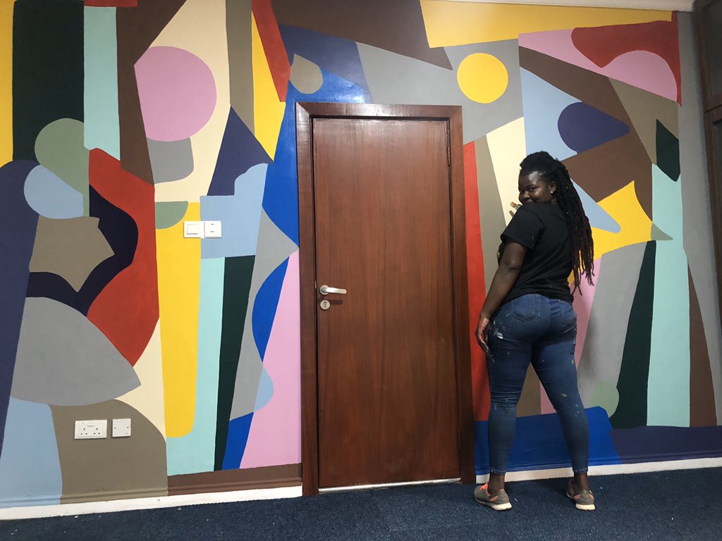 FemalePainter's tweet photo. What i have been up to ☺️ 
Photo cred :  @kuu_ire https://t.co/naDvxfqGEn