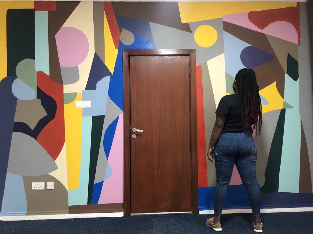 FemalePainter's tweet photo. What i have been up to ☺️ 
Photo cred :  @kuu_ire https://t.co/naDvxfqGEn