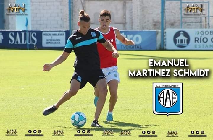 HernanNarinsky's tweet photo. #NuestrosJugadores⚽️
EMANUEL MARTINEZ SCHMIDT va en busca de una victoria para #EstudiantesRC ante #Mitre en Santiago del Estero.
.
#PrimeraNacional
#ManagementNarinsky
#Ascenso #Soccer #Football
.
.
📸 Asociación Atlética Estudiantes https://t.co/EpeIOKuWnm