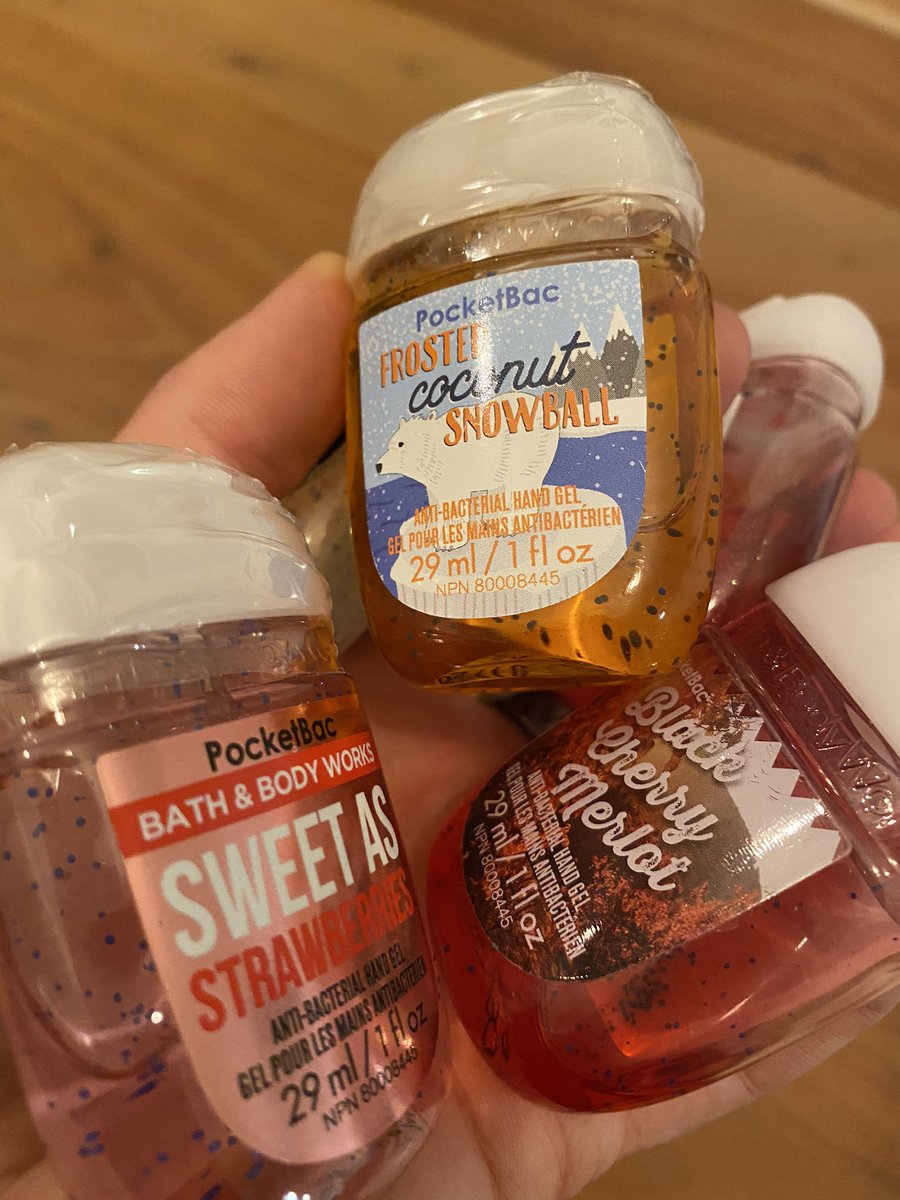 Me a few months ago at Bath&amp;Body Works: *buying 20 PocketBacs cause they smell so nice*
People: What do you need that for, you crazy?!
Me now: well, well, well...who’s the crazy one now, hm? 🤷🏻‍♀️ #coronapocalypse #coronavirus