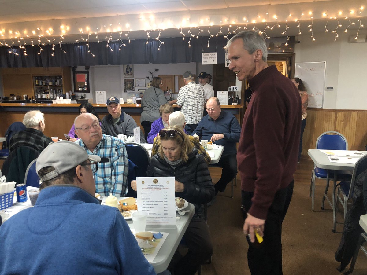 Great seeing everyone at the fish fries in Lockport and at SS. Cyril &amp; Methodius Parish in Lemont. Don’t forget to wash your hands repeatedly to help prevent the spread of coronavirus and make sure you stay home if you’re sick.