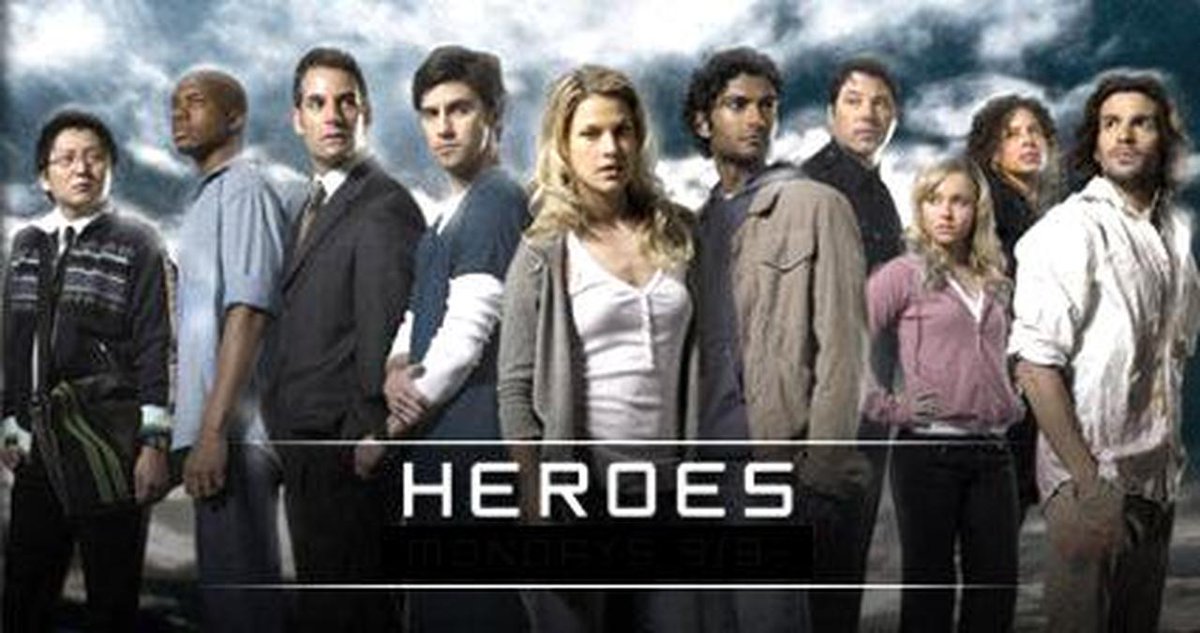 heroes was one of the most diverse shows and followed a comic book type storyline, therefore issa yes.