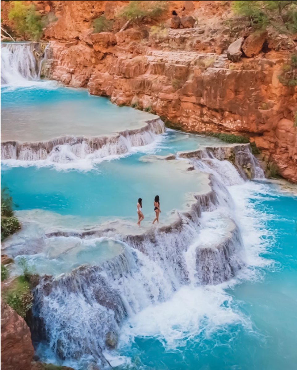 Motivvation's tweet photo. Havasupai Falls in the Arizona U.S ❤️ https://t.co/MP3CRYQba6