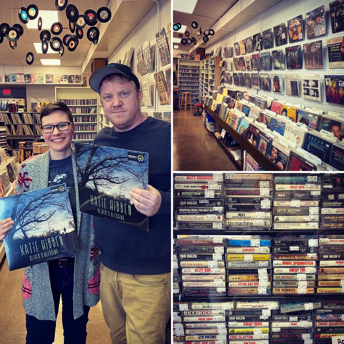 KTHibbenMusic's tweet photo. Blue Village Vinyl in Westmont, IL is now carrying a few copies of Oliver’s Blessing on vinyl! Check out this local business &amp; do some crate digging!!!#vinyl #cratedigging #oliversblessing #thirdmanpressing #recordstore #vintagevinyl #westmontil #localbusiness https://t.co/LmxRF8fHZA