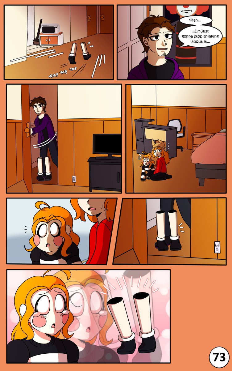 Peeps_Art's tweet photo. I had to figure out how to make a pair of legs emote for this page. Please remember this. XD
#webcomic #digitalcomic #digitalart #originalart #webcomicseries #webcomicpage #darbyandme #darby_and_me #comicseries #comicpage https://t.co/cKjY5ih4Vh