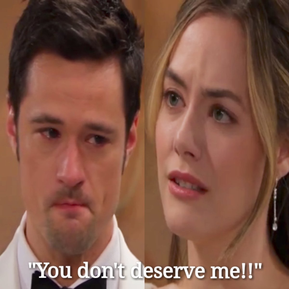 HopeLiam100's tweet photo. I will raise Douglas and he will be raised with patience and kindness in a loving, nurturing home and he will be protected the way a child should be! You don't deserve me. And you certainly do not deserve Douglas! It's over. You will never have me,Thomas.Never! 
#BoldandBeautiful https://t.co/dL6tnDjhaQ