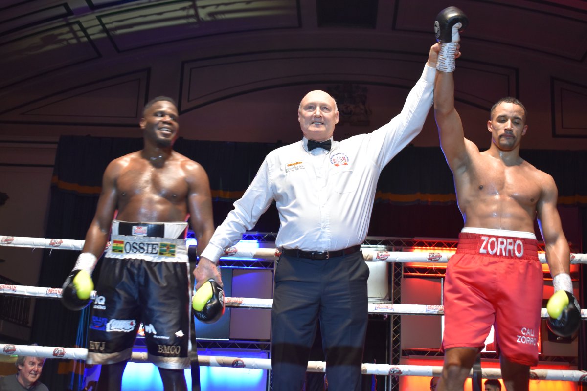 Goodwin_Boxing's tweet photo. He passes the test Zorro drops Jervier in rounds 2 &amp; again in round 6. But Jervier is as tough as they come and sees out the 6 rounds. Zorro takes it 59-53 on the scorecard. #unleashed https://t.co/hVnmCOtoFr