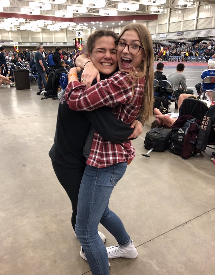 JennahJanneyDPT's tweet photo. I first watched @MiraculousKC wrestle in 2010...now my girl is #Olympicbound !! SO PROUD🇺🇸🇺🇸 https://t.co/WzUbOIQx8V